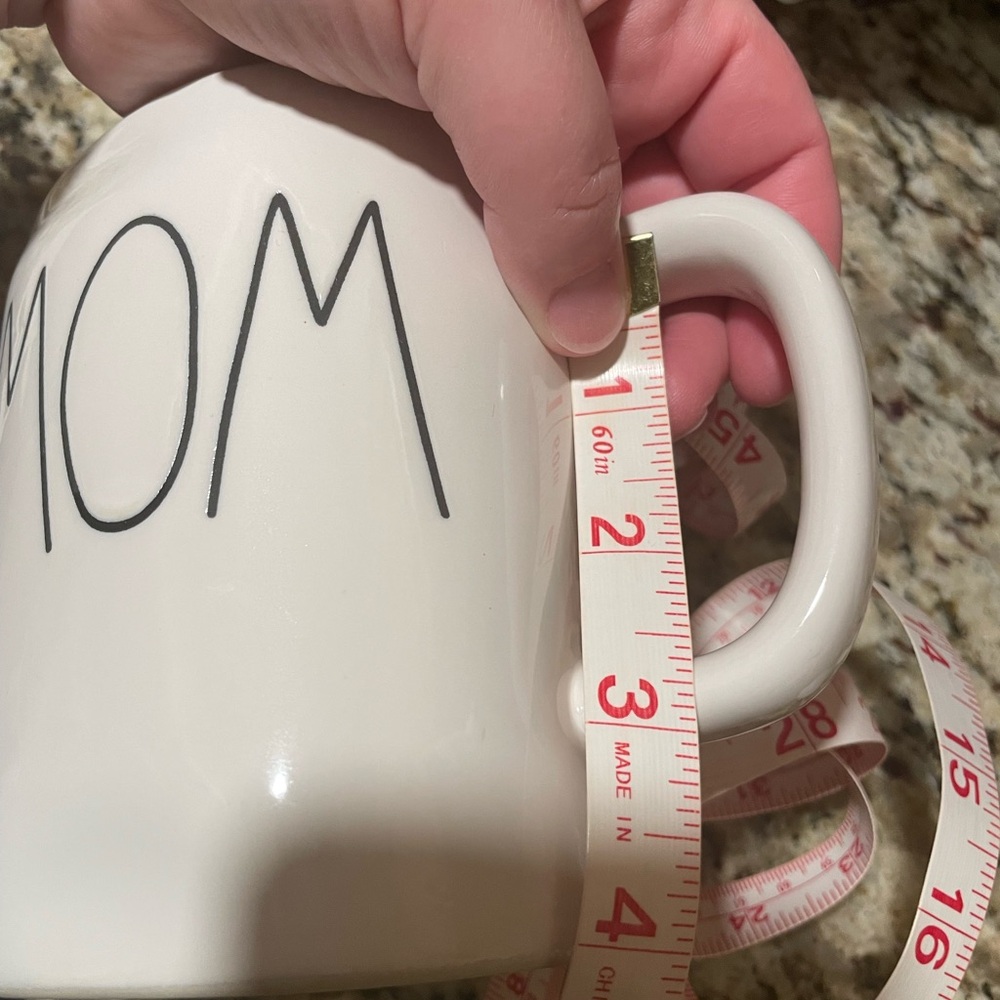 Rae Dunn Mug - Mom - Perfect for Moms and Mothers - White Coffee Mug, Gift - Picture 4 of 5